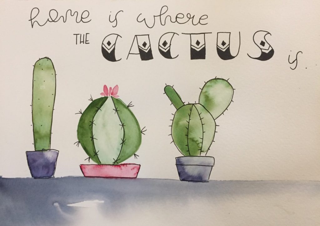 Kaktus-Spruch Kaktus-Spruch