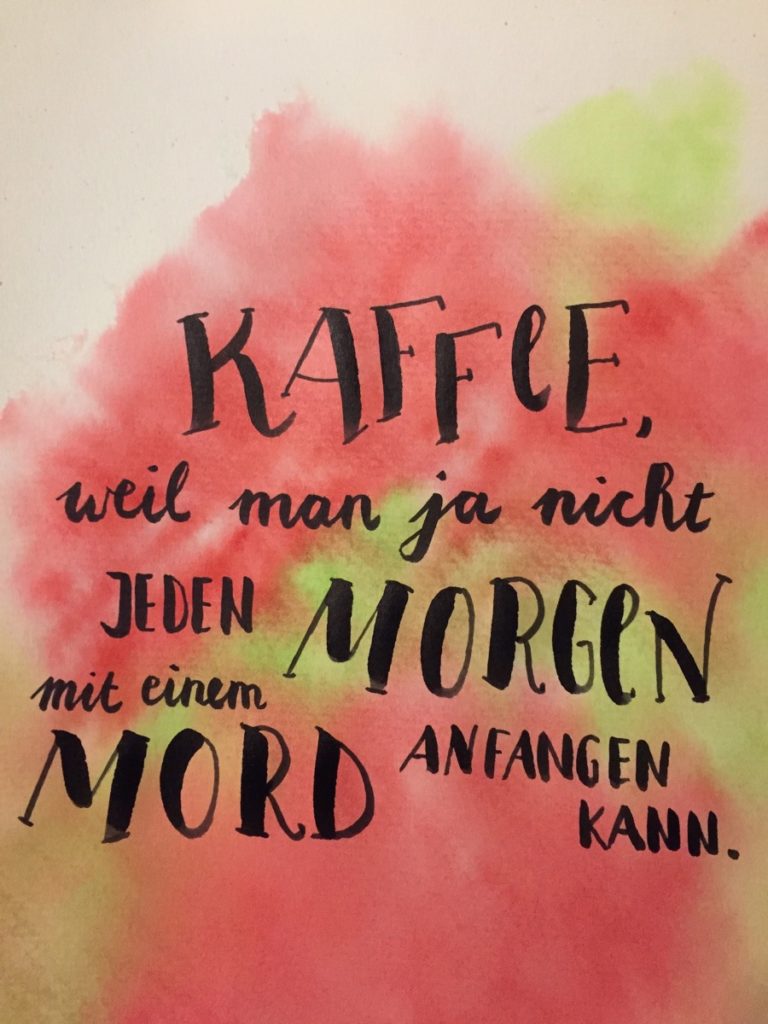 Kaffee-Spruch Kaffee-Spruch